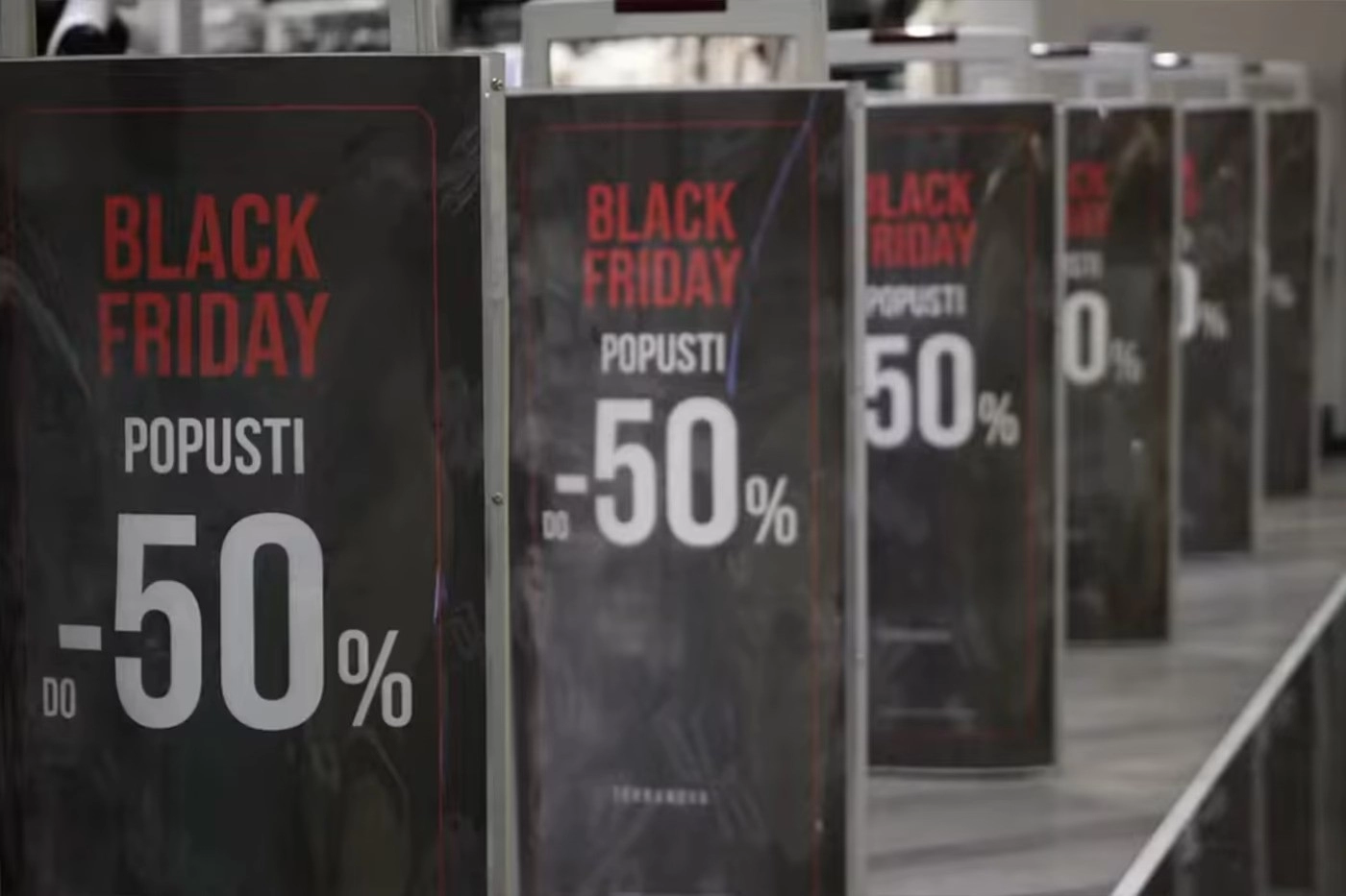 U Federaciji se na Crni petak potrošilo više nego u cijeloj Hrvatskoj